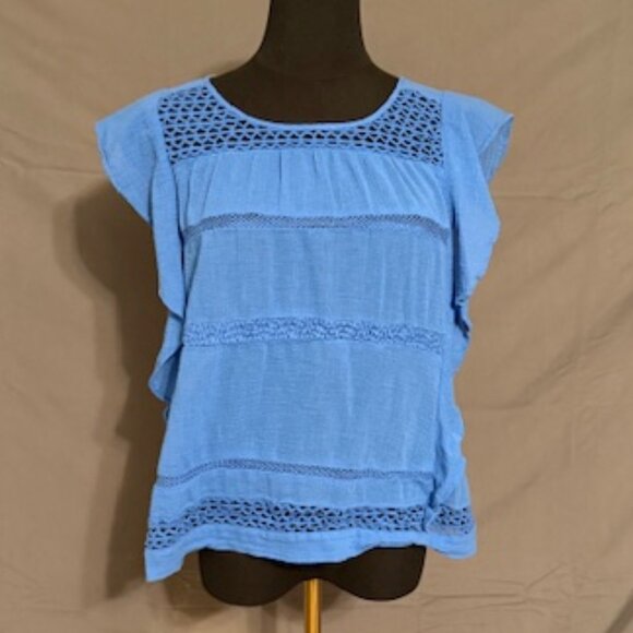 A.N.A Boho Blouse Size PXL - Picture 1 of 3